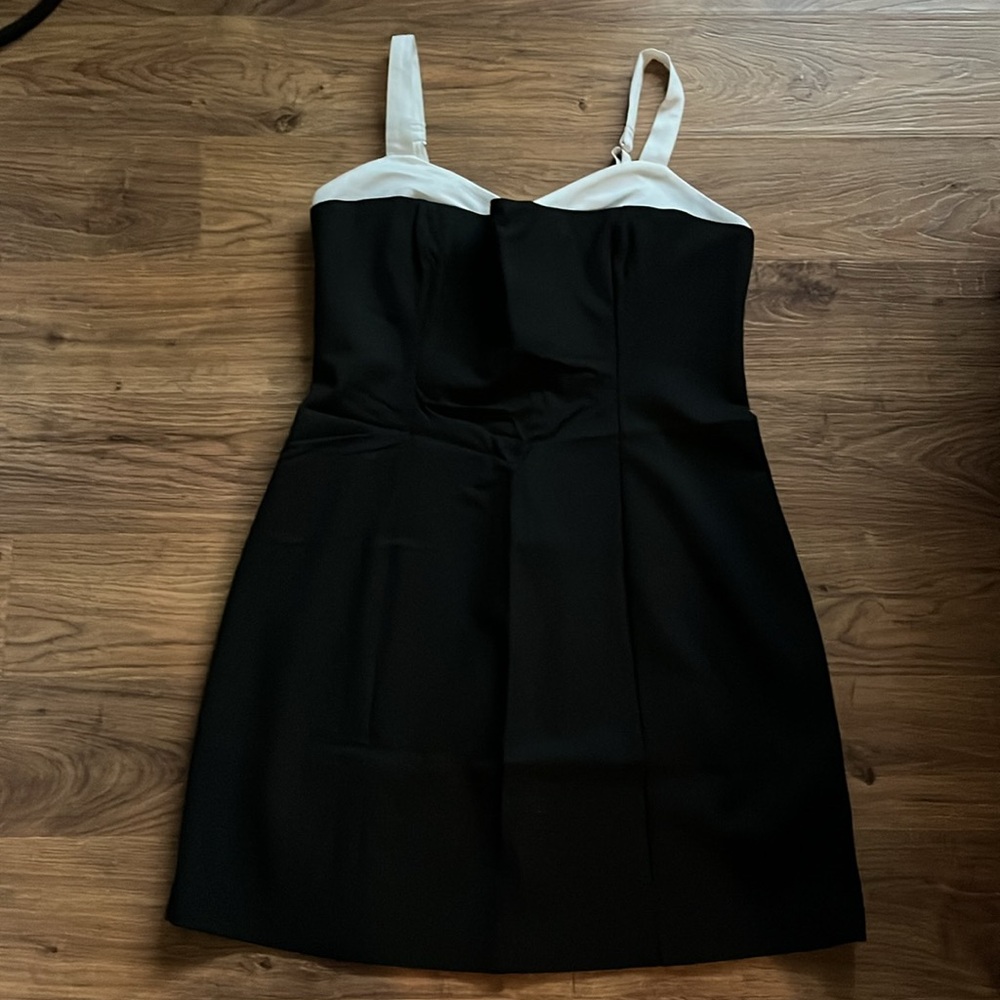 Abercrombie & Fitch Contrast Sweetheart Corset Mini Dress (M) FINAL SALE - Picture 4 of 5